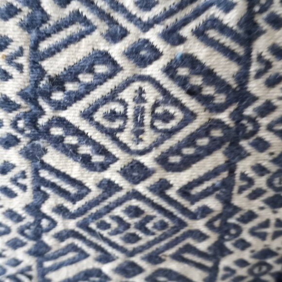 'DEMDACO' NWT 'YOUR JOURNEY' Pillow Indigo mixed media - Picture 5 of 16